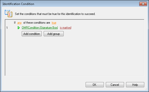 Identification Conditions