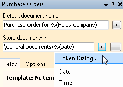 Token Dialog option